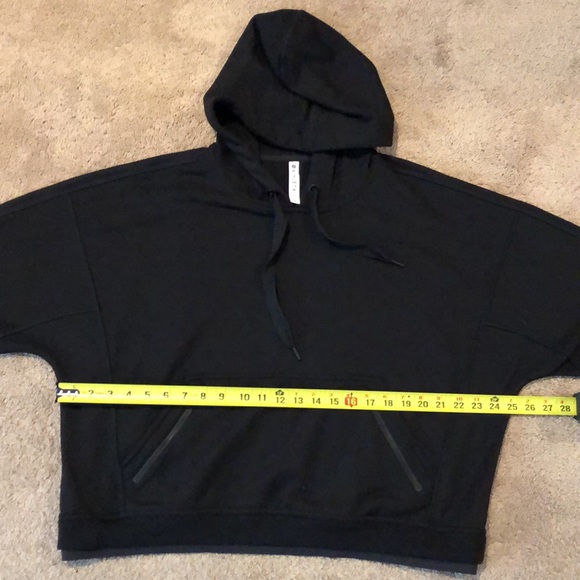 Athleta Cropped Sweatshirt, XL - Picture 9 of 12